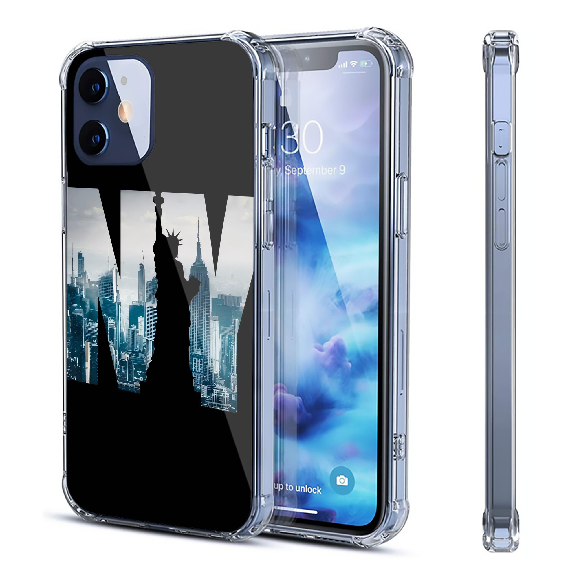 New York Yankees 142 Clear IPhone 12 Case – Soft TPU With UV Print – Enhanced Drop Protection, Precise Fit, Anti-Fingerprint, Customizable Design, Scratch-Resistant, Yellow-Resistant